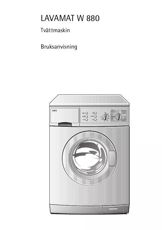 Mode d'emploi AEG-ELECTROLUX LAVW830-W