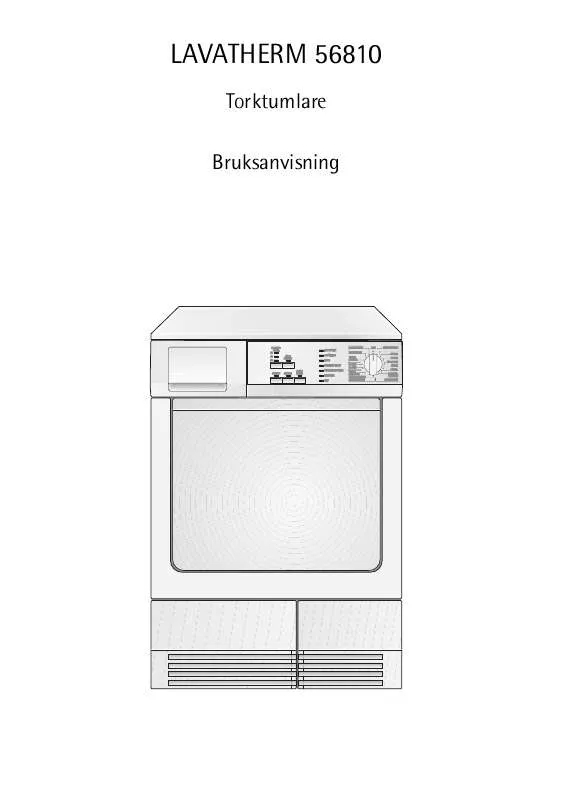 Mode d'emploi AEG-ELECTROLUX LTH56810