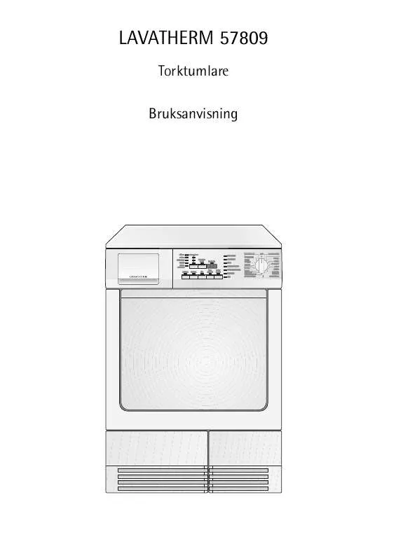 Mode d'emploi AEG-ELECTROLUX LTH57809