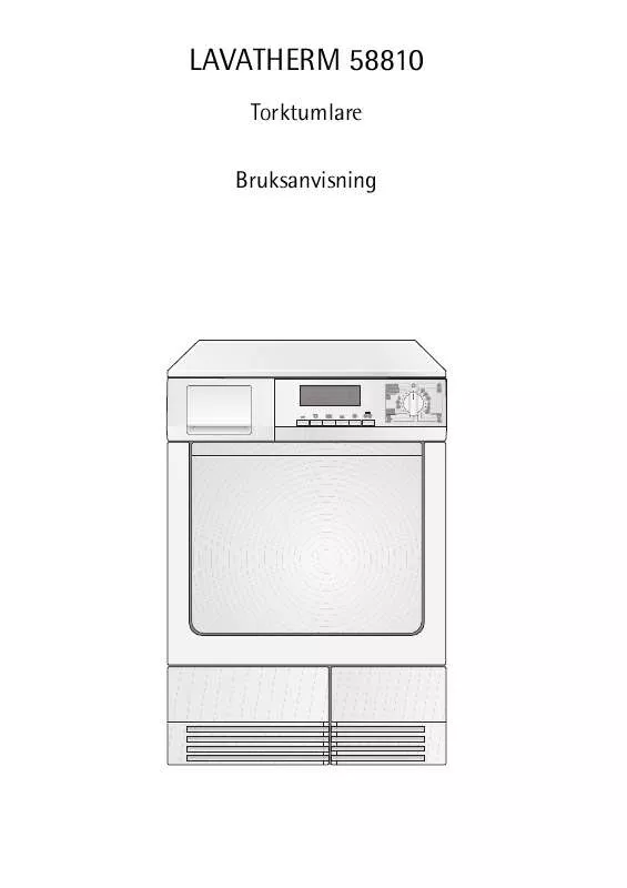 Mode d'emploi AEG-ELECTROLUX LTH58810