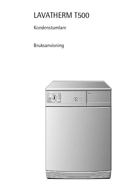 Mode d'emploi AEG-ELECTROLUX LTHT500