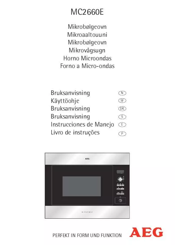 Mode d'emploi AEG-ELECTROLUX MC2660EB