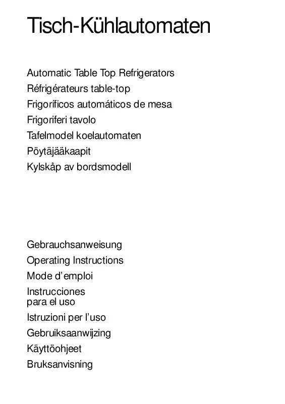 Mode d'emploi AEG-ELECTROLUX ÖKO_SANTO1641-1