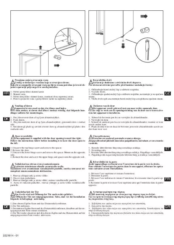 Mode d'emploi AEG-ELECTROLUX S1700-8I