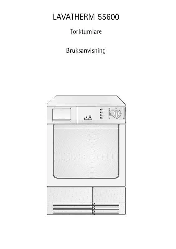 Mode d'emploi AEG-ELECTROLUX T55600