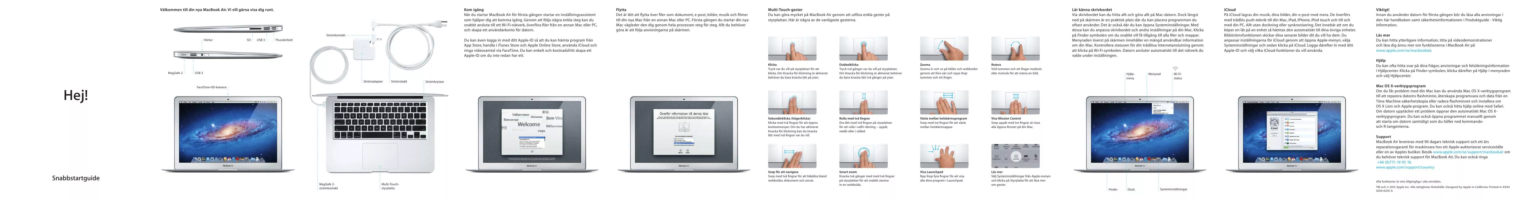 Mode d'emploi APPLE MACBOOK PRO 13 INCH 2012