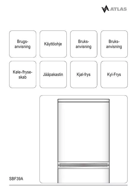 Mode d'emploi ATLAS SBF39A