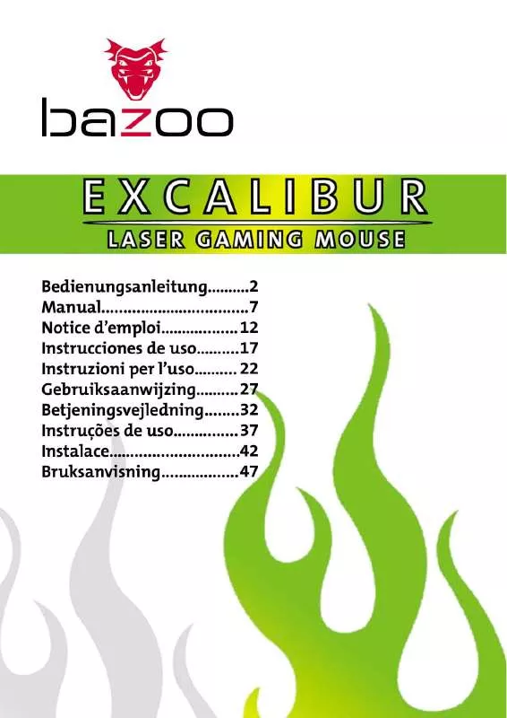 Mode d'emploi BAZOO 23503