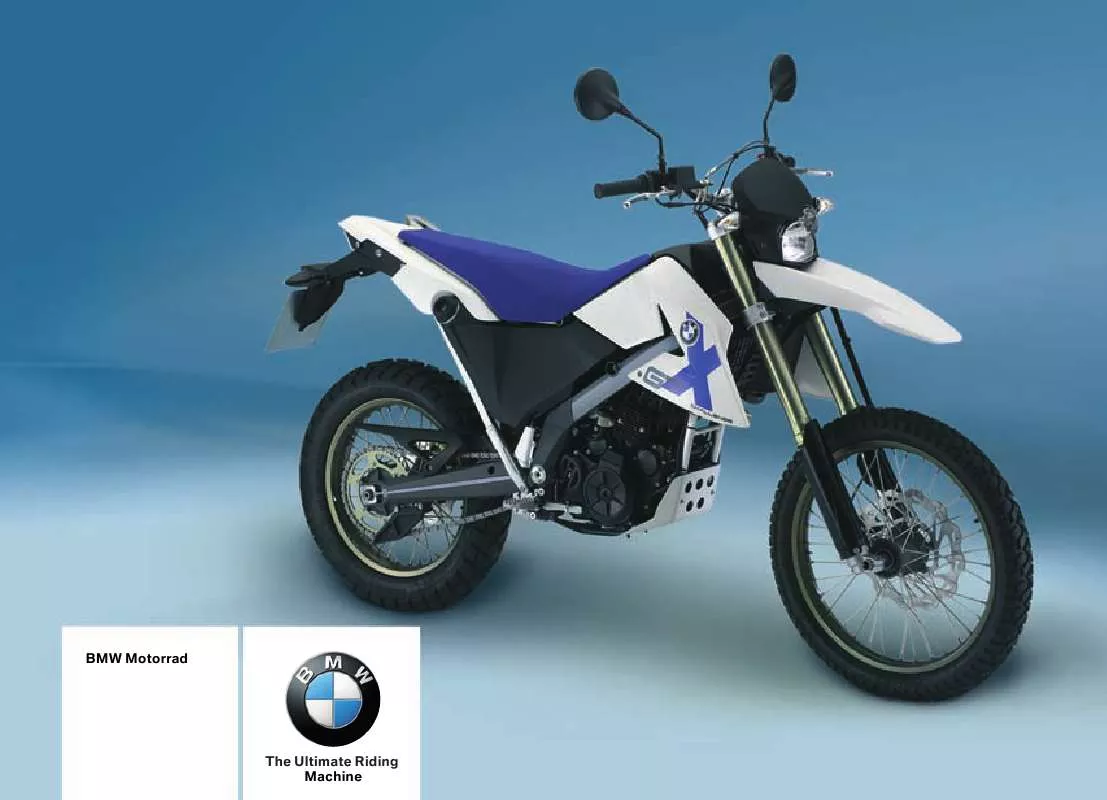 Mode d'emploi BMW G 650 XCHALLENGE