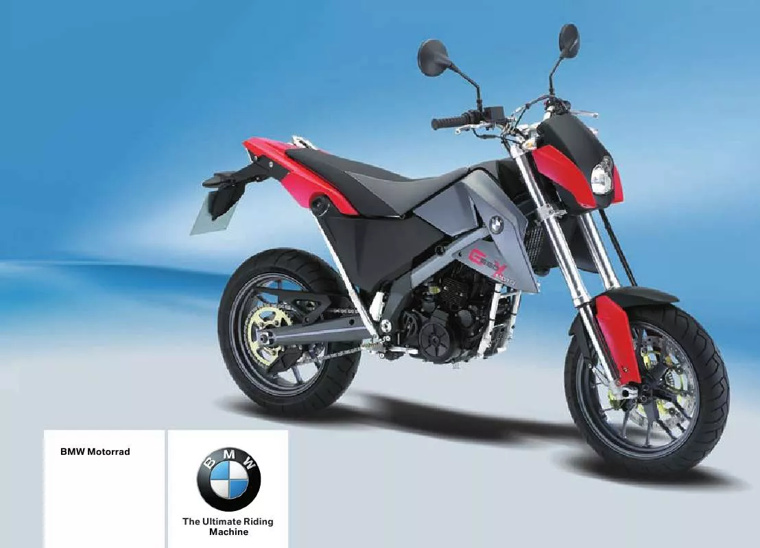 Mode d'emploi BMW G 650 XMOTO