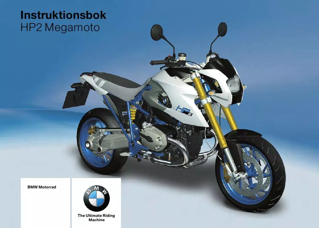 Mode d'emploi BMW HP2 MEGAMOTO