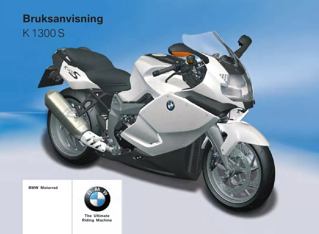 Mode d'emploi BMW K 1300 S