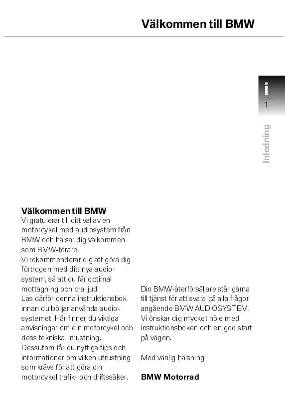 Mode d'emploi BMW K 1200 LT