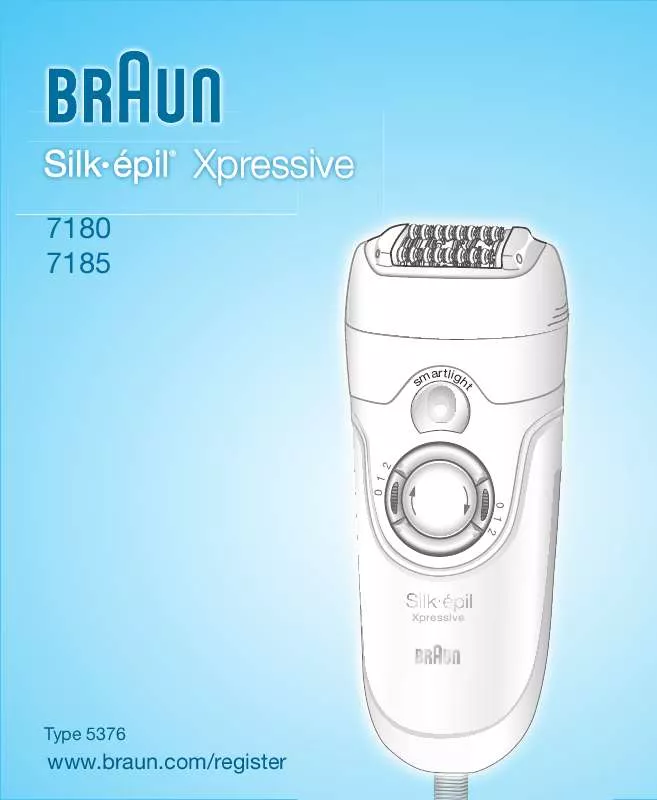 Mode d'emploi BRAUN 7180