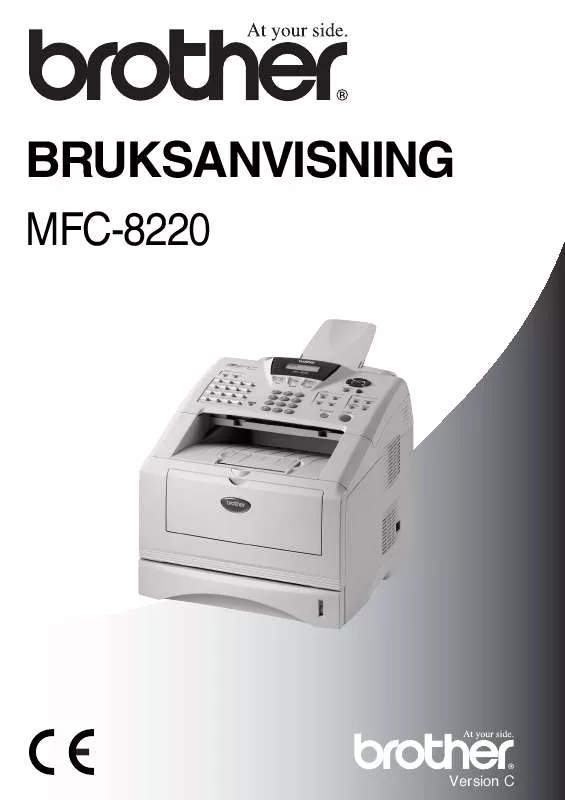 Mode d'emploi BROTHER MFC-8220