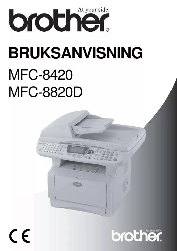 Mode d'emploi BROTHER MFC-8820D