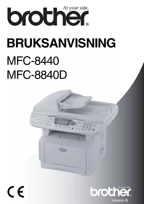 Mode d'emploi BROTHER MFC-8840D