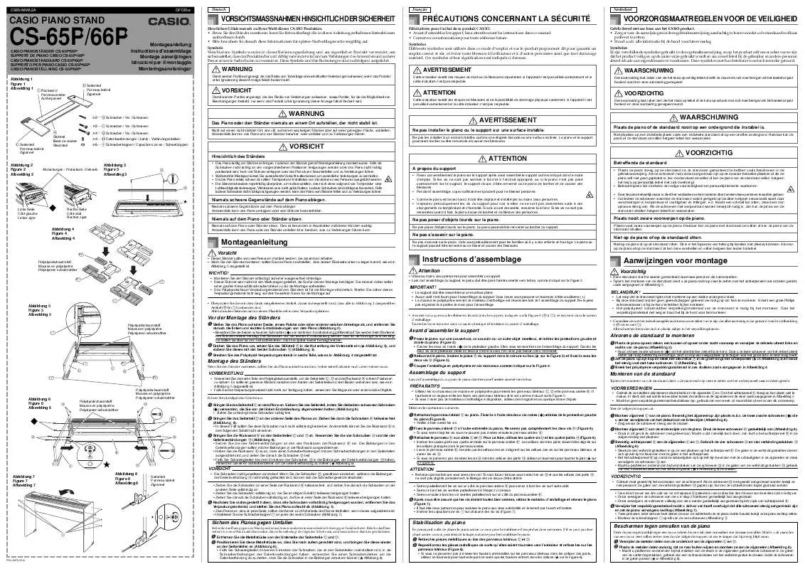 Mode d'emploi CASIO CS-65P