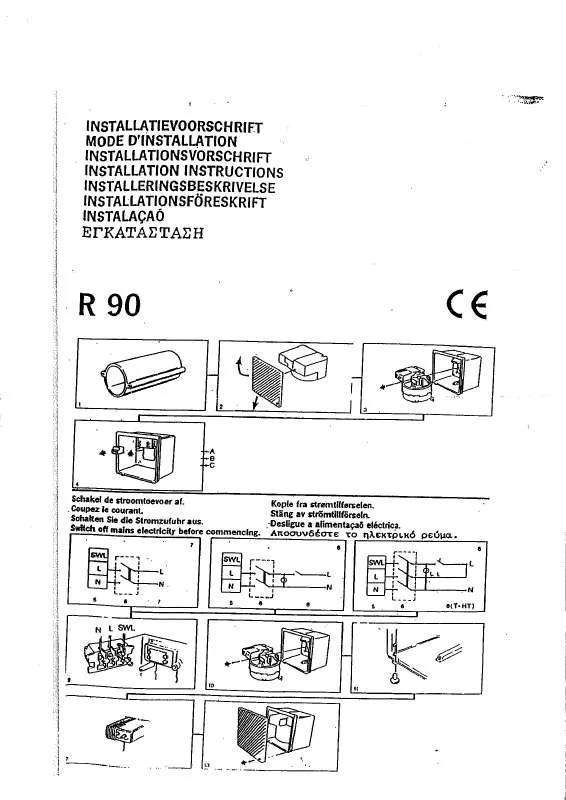 Mode d'emploi CODUME R90