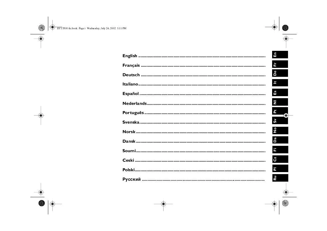 Mode d'emploi CREATIVE DIGITAL 5500