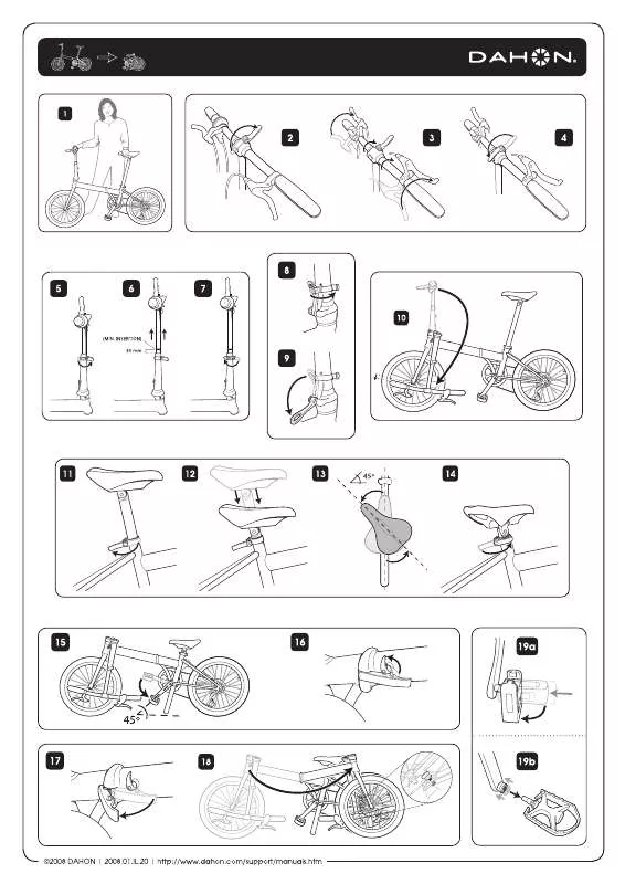 Mode d'emploi DAHON COMPACT