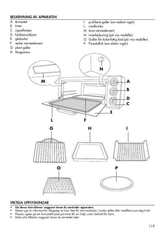 Mode d'emploi DELONGHI EO 1455