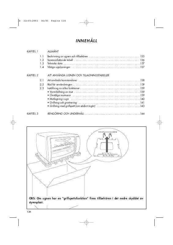 Mode d'emploi DELONGHI EO 1821