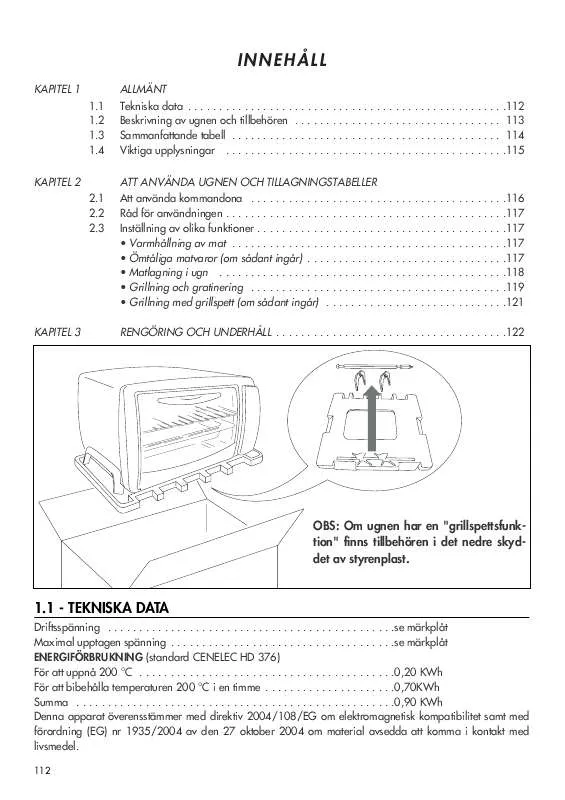 Mode d'emploi DELONGHI EO 2131