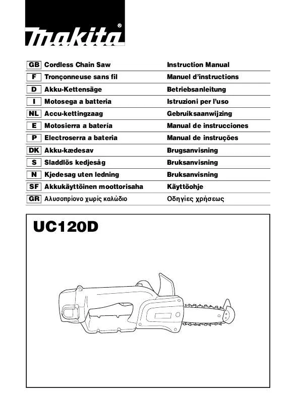 Mode d'emploi DOLMAR UC120DWDE