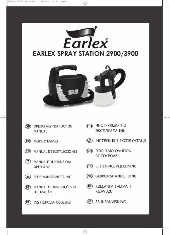 Mode d'emploi EARLEX HV2900