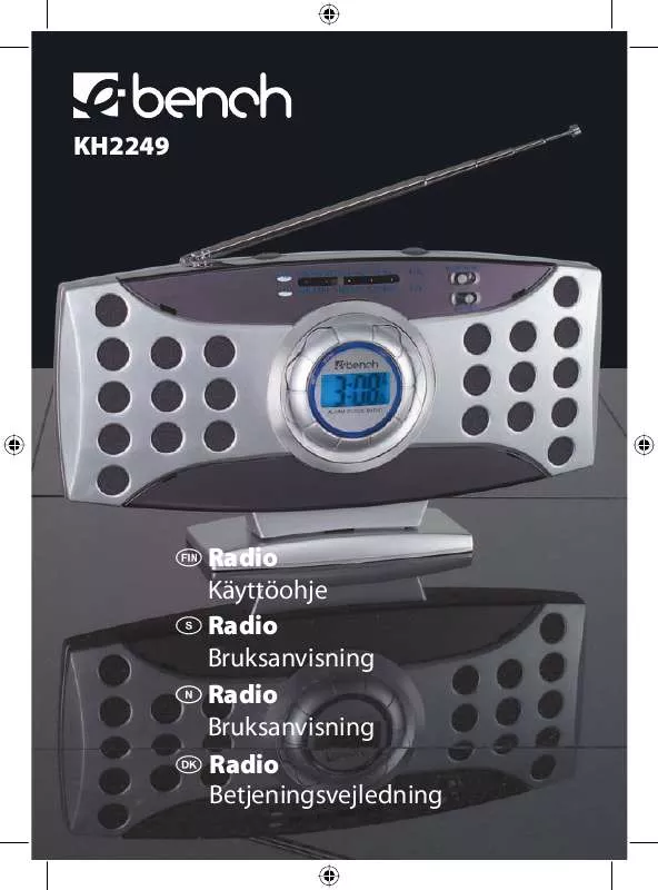 Mode d'emploi EBENCH KH 2248 ANALOGUE FM RADIO