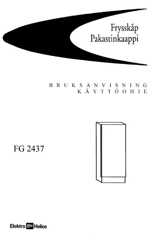 Mode d'emploi ELEKTRO HELIOS FG2437