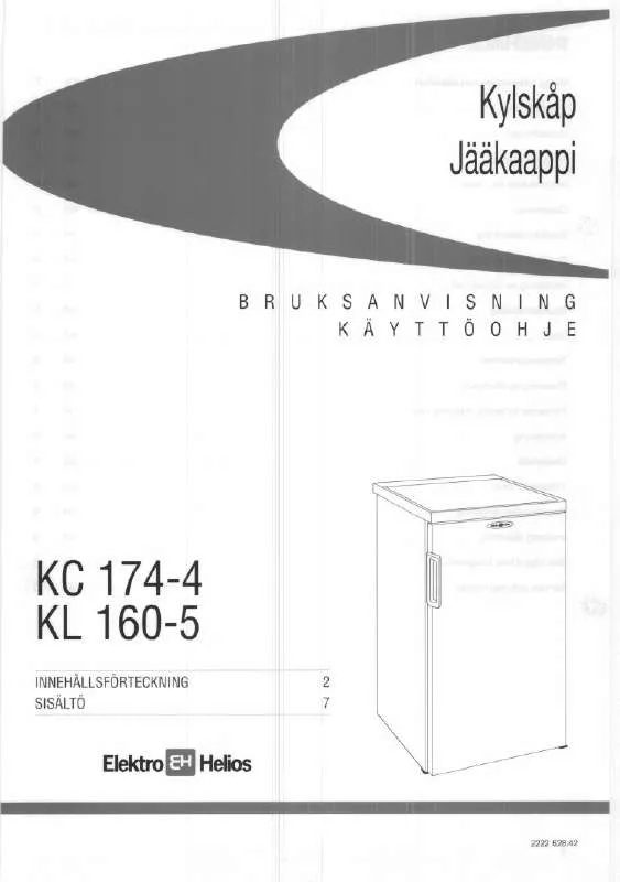 Mode d'emploi ELEKTRO HELIOS KC174-4