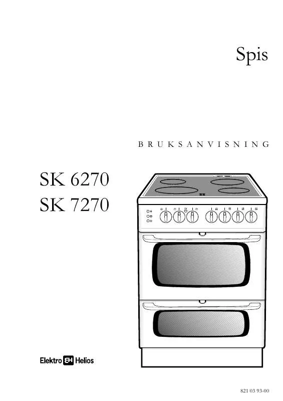 Mode d'emploi ELEKTRO HELIOS SK6270