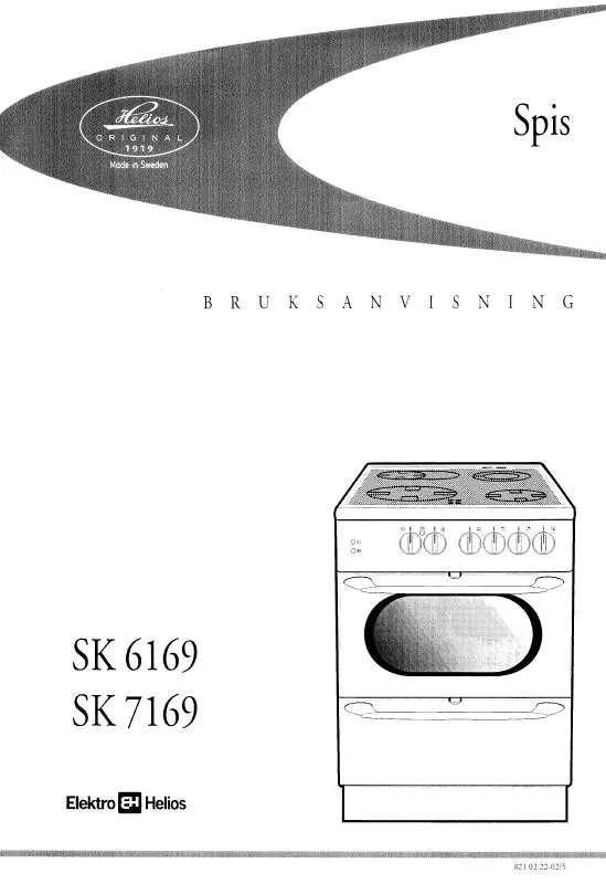 Mode d'emploi ELEKTRO HELIOS SK7169