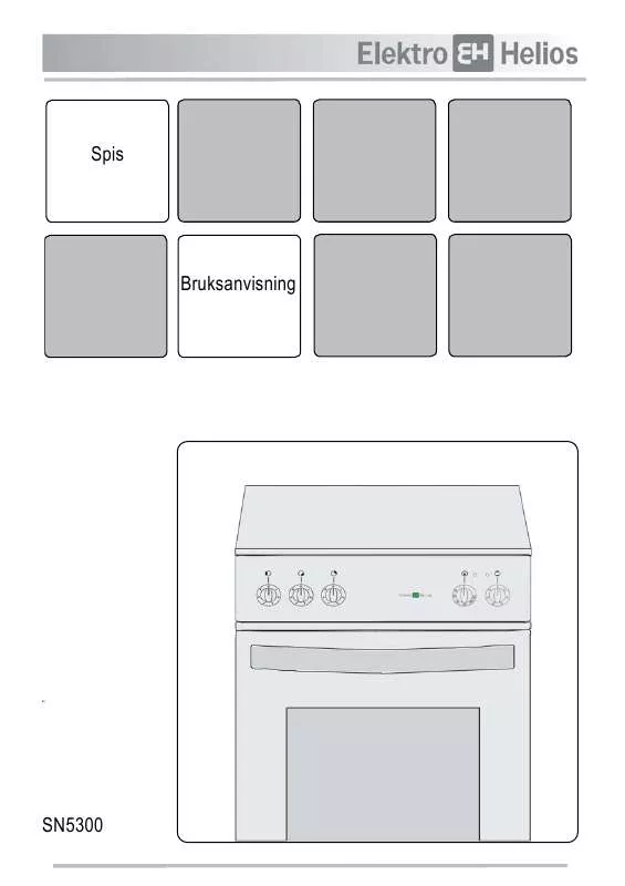 Mode d'emploi ELEKTRO HELIOS SN5300