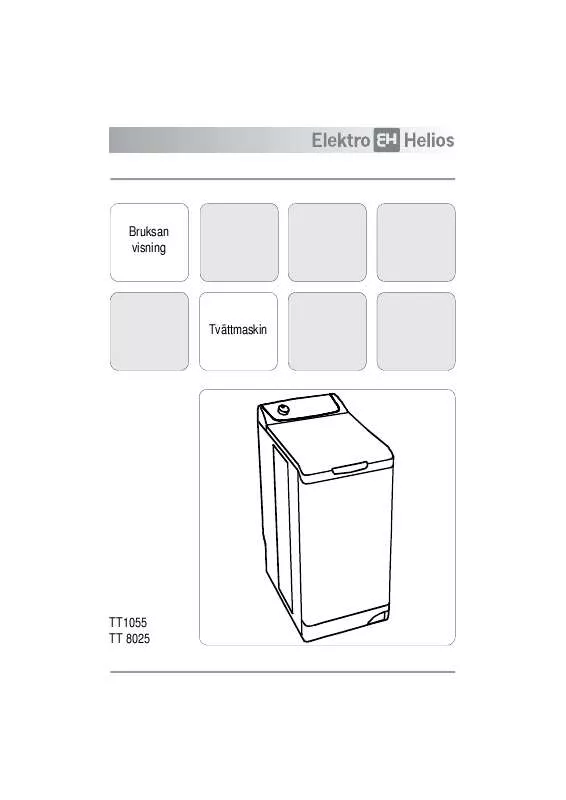 Mode d'emploi ELEKTRO HELIOS TT1055