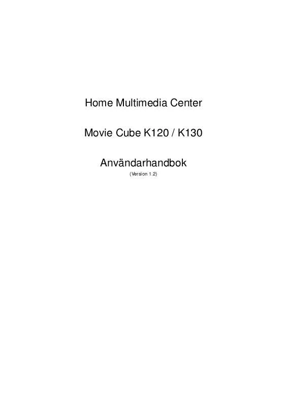 Mode d'emploi EMTEC HRDDISK MOVIE CUBE K120