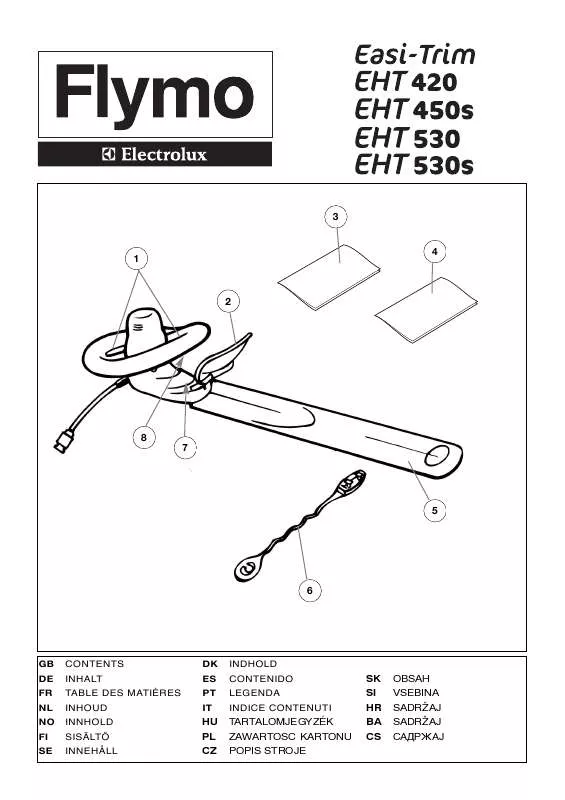 Mode d'emploi FLYMO EASI-TRIM EHT420