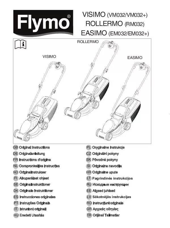 Mode d'emploi FLYMO EASIMO