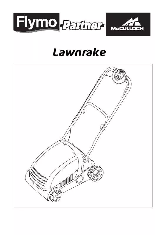 Mode d'emploi FLYMO LAWNRAKE