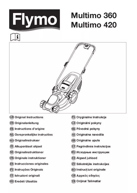 Mode d'emploi FLYMO MULTIMO 420