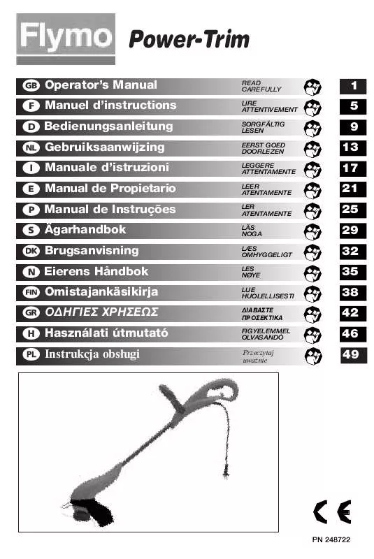 Mode d'emploi FLYMO POWERTRIM 500