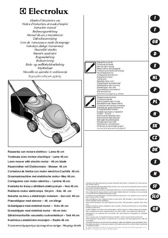 Mode d'emploi FLYMO RE460