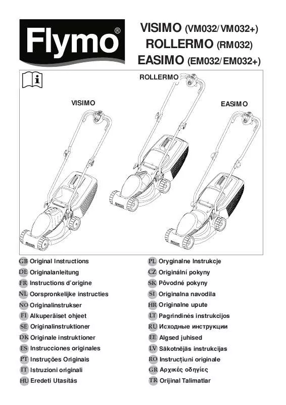 Mode d'emploi FLYMO VISIMO VM032 PLUS