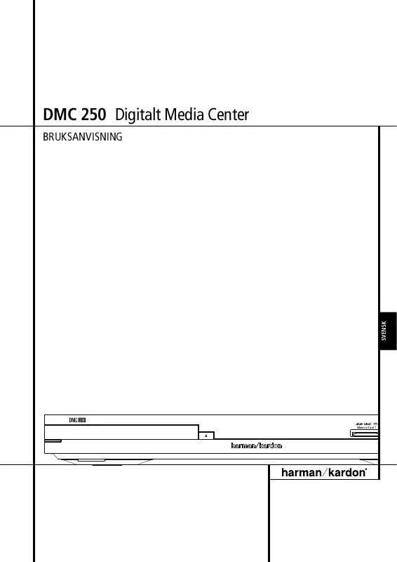 Mode d'emploi HARMAN KARDON DMC 250