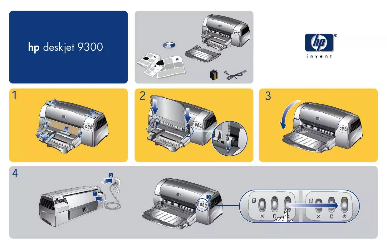 Mode d'emploi HP DESKJET 9300