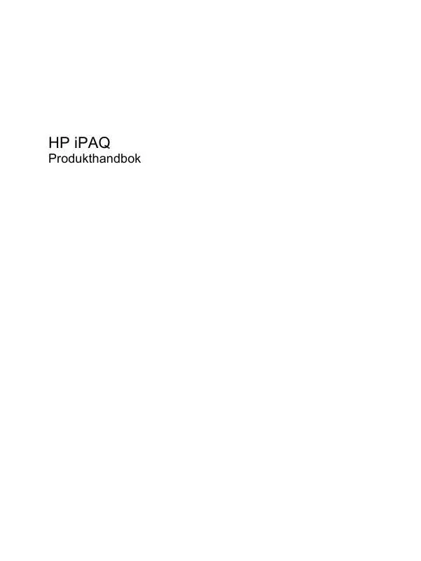 Mode d'emploi HP IPAQ 110 CLASSIC HANDHELD