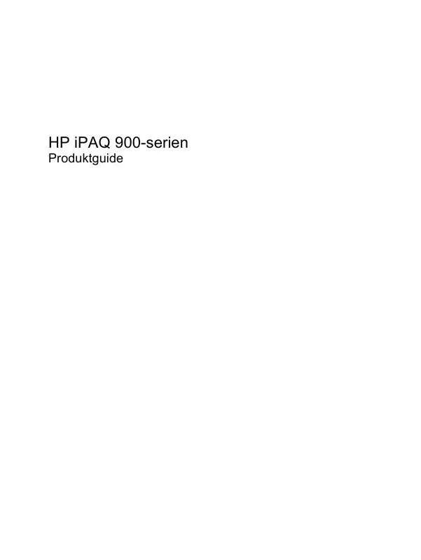 Mode d'emploi HP IPAQ 910 BUSINESS MESSENGER