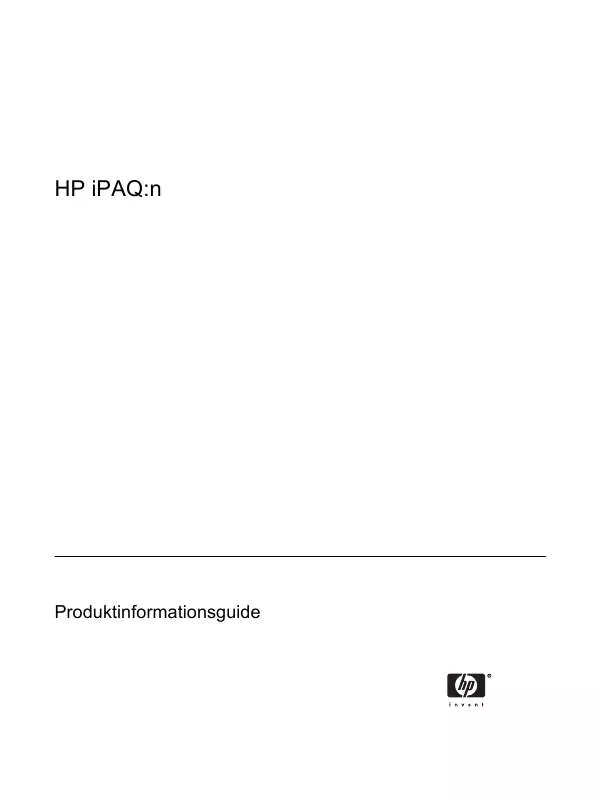 Mode d'emploi HP IPAQ RX5700 TRAVEL COMPANION